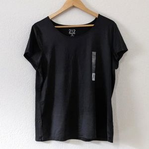 212 Collection Short Sleeve Shirt, Black